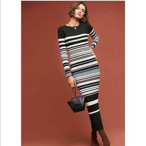 Ella Moss Ribbed Sweater Dress Size Small